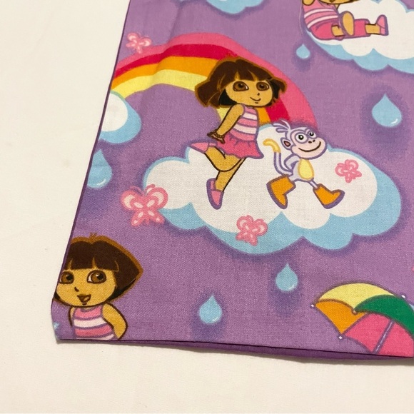 Dora the Explorer Pillowcase Homemade 20” x 12.5” Pillow Case - Picture 4 of 16